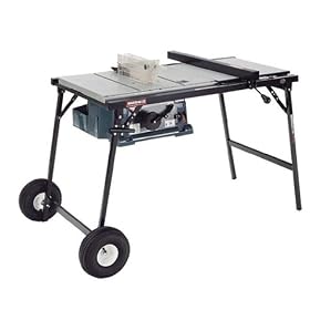 Rousseau 2750 PortaMak Wheeled Folding Table Saw Stand for Makita Table Saws Only