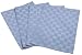 Reflections Placemats 4-Pack, Stone Blue