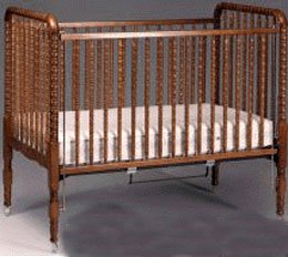 Baby: Jenny Lind Baby Crib Color. Cherry