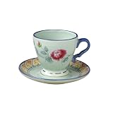 Pfaltzgraff Villa della Luna Flower Cup and Saucer Set