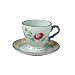 Pfaltzgraff Villa della Luna Flower Cup and Saucer Set