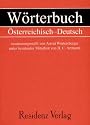 Wörterbuch Österreichisch - Deutsch.