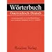 Wörterbuch Österreichisch - Deutsch