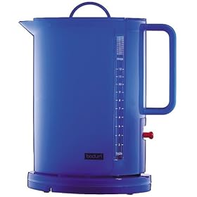 Bodum 5500-154 Ibis Electric Cordless Kettle 1.7L Blue