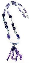 Collier Création en Améthyste