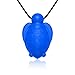 Siliconies Turtle Pendant - Silicone Necklace (Teething/Nursing/Sensory)(Blue)