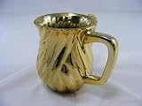 Gold Fluted Washing Cup