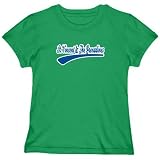 T-SHIRT WOMAN GREEN  RETRO ST. VINCENT & THE GRENADINES 