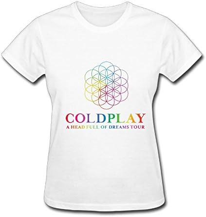 Coldplay A Head Full Of Dreams Fan Tour 2016 Women T Shirt White