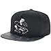 NCAA Men's Flat-Brim Snapback Cap (Black)