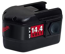 Milwaukee 48-11-1024 14.4-Volt 2.4 Amp Hour NiCad Slide Style Battery