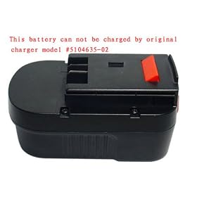 14.4v,1700mAh, Ni-Cd, Replacement Tool Battery for BLACK & DECKER XTC143BK, R143F2, CP14K, CP14KB, KC2002F, KC2002FK, RD1440K, RD1441K , BLACK & DECKER BD, CD, HP, SX Series, Compatible Part Numbers: 499936-34, 499936-35, A14, A144EX, A14F, HPB14