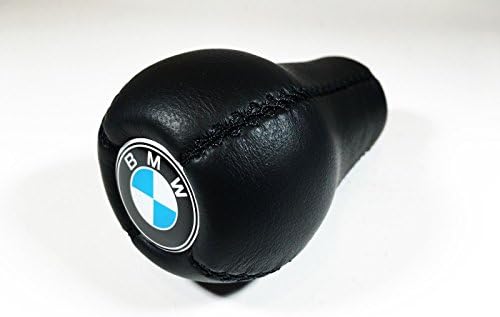 BMW GEAR SHIFT KNOB E34 E36 E39 E46 M3 M5 M6 - Natural leather!