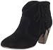 Steve Madden Women's Pisttoll Ankle Boot,Black Suede,6 M US