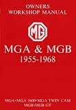 MGA & MGB Glove Box 1955-68 Workshop Manual (Brooklands Road Test Books)