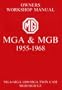 MGA & MGB Glove Box 1955-68 Workshop Manual (Brooklands Road Test Books)