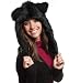 Black Bear Half Animal Hood Hoodie Hat Black Bear Half Animal Hood Hoodie Hat