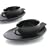 Nigella Lawson Espresso Cup/Saucer Set/4 Black