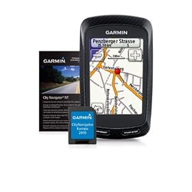 Garmin Edge 800 Touchscreen GPS Bike Computer Performance Bundle with City Navigator Street Maps for Europe