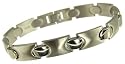 Titanium Gents Polished/ Matt Finish Bracelet