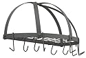 Old Dutch Half Round Pot Rack, Graphite