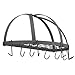 Old Dutch Half Round Pot Rack, Graphite
