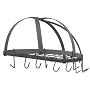 Old Dutch Half Round Pot Rack, Graphite