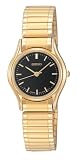 Seiko Women's Seiko Flex Expansion Bracelet Gold-Tone Watch #SXGN32