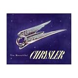 1951 CHRYSLER Sales Brochure Literature Book Piece by Chrysler