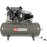 - Campbell Hausfeld Two-Stage Air Compressor - 15 HP, 50.0 CFM @ 175 PSI, 208-230/460 Volt Three Phase, Model# CE8003FP