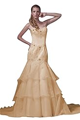 Satin Corset   Waistline Spaghetti Strap Wedding Dress 