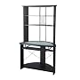 OSP Designs Insignia Workstation In Black Finish
