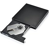 VicTsing&reg; USB External DVD-R Combo CD-RW Burner Drive Black (CD-RW)