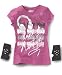 Hannah Montana Girls Studded Tee With Hand Warmers