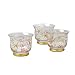 Pfaltzgraff Holiday Cheer Set Of Three Votive Candle Holders