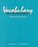 Vocabulary for Achievement: 3rd Course