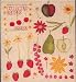 Recipe Card Cookbook Fruit & Flowers