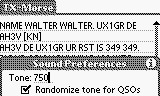 TX-Morse downloadable Software