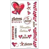 Houston Astros Temporary Tattoo (Single Sheet)
