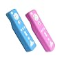 Venom Blue and Pink Silicon Graphic Skin for 2 Wii Remotes (Wii)
