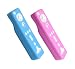 Venom Blue and Pink Silicon Graphic Skin for 2 Wii Remotes (Wii)