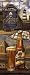 American Beer Cuisine Art Poster Print by Charlene Audrey, 8x20