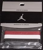 Michael Jordan Jumpman Baller ID Bands Red / White / Black