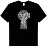 Celtic Stone Cross Amazing 3-D Print Adult T-shirt