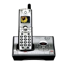 GE Cordless 5.8 GHz Digital 28041EE1 Phone with Color LCD, Picture Caller ID and Digital... by General Electric