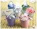 Pails Tin Favor Silver (2 sets of 12 per order) Wedding Favors