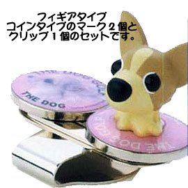 THE DOG GOLF（ザ・ドッグ・ゴルフ） クリップマーカー 柴 GMTD-06