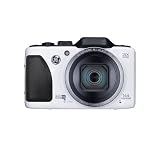 GeneralImagingFull-HDDigitalCamerawith14.4MP,CMOS,15XOpticalZoom,28mmWideAngleLens,3-InchLCDandHDMI(White)G100-WH