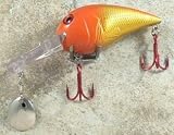JLVLures Deep Crankbait Hot Lava : Diver Lures JLV Freshwater Smallmouth Steelhead Pike Salmon Trout