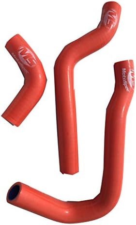 MotoSpec Reinforced Silicone Radiator Hose Kit for 2002-2008 KTM 65 SX Dirt Bike